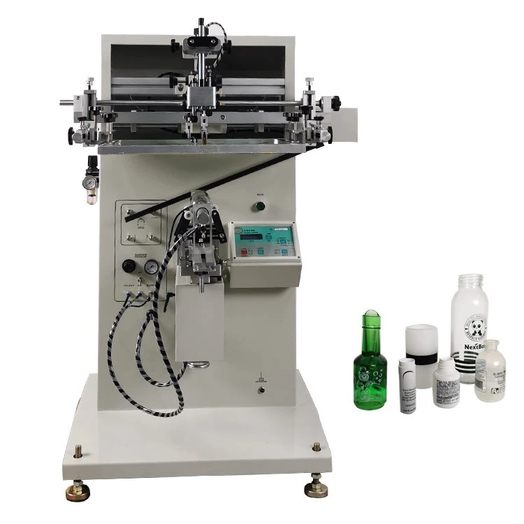 silk screen printing machine for bottles